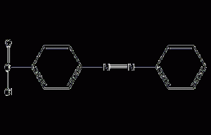 P-phenylazobenzoyl chloride structural formula