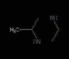 2-methylpiperazine structural formula