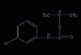 Chloraniline structural formula