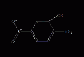 2-amino-5-nitrophenol structural formula