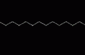 Structural formula of methyl stearate