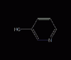 3-hydroxypyridine structural formula