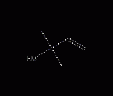 2-methyl-3-buten-2-ol structural formula