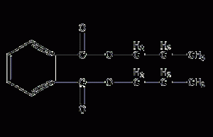 Dipropyl phthalate structural formula