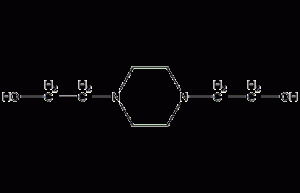 1,4-bis(2-hydroxyoxy)p-diazepine cyclohexane structural formula