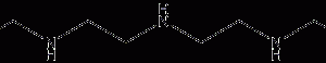 Tetraethylenepentamine Structural Formula