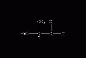 isobutyryl chloride structural formula