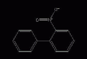 O-Nitrobiphenyl Structural Formula