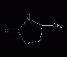 5-methyl-2-pyrrolidone structural formula