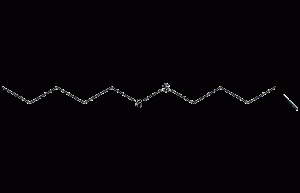 Dipentyl disulfide structural formula