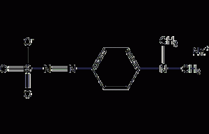 Structural formula of dikeson