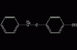 4-Benzyloxyphenol structural formula