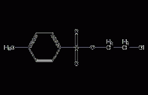 2-Chloroethyl p-toluenesulfonate structural formula