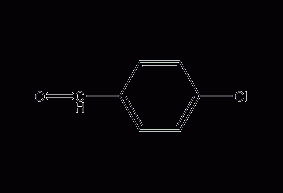 4-Chlorobenzaldehyde Structural Formula