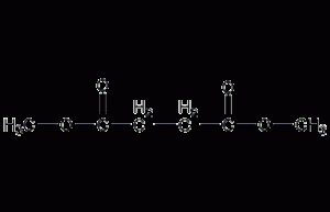 Dimethyl succinate structural formula