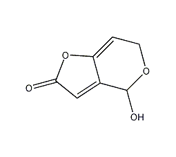 Patulin structural formula