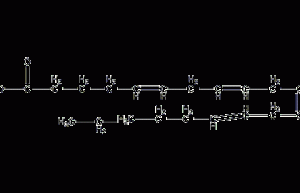 Arachidonic acid structural formula