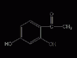 2',4'-dihydroxyacetophenone structural formula