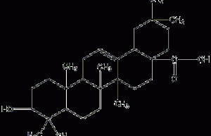 Structural formula of earth angelic acid