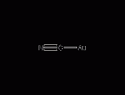 Gold cyanide structural formula