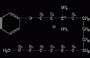 Domiphene bromide structural formula