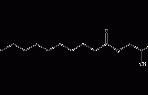 Glyceryl laurin structural formula