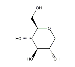 1,5-Anhydroglucitol structural formula