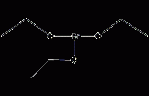 Triethyl borate structural formula