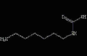 Hexamethylenediamine carbamate structural formula