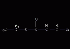 3-bromopropionic acid ethyl ester structural formula