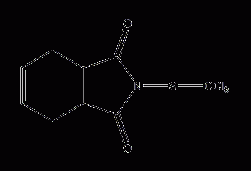 Captan structural formula