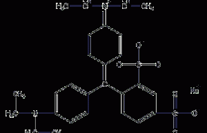 Acid blue 1 structural formula