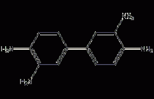 3,3'-diaminobenzidine structural formula