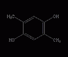 2,5-dimethyl-p-benzoquinone structural formula