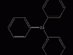 Triphenyl antimony structural formula