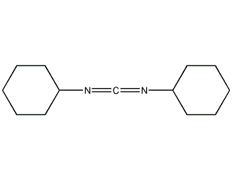 N,N'-dicyclohexylcarbodiimide structural formula