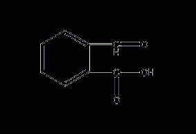 2-Carboxybenzaldehyde Structural Formula