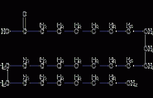 Pentacosanoic acid structural formula