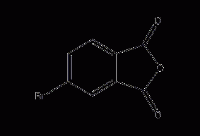 4-bromophthalic anhydride structural formula