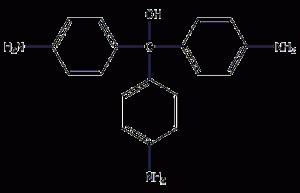 Rose aniline structural formula