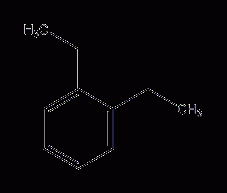 O-diethylbenzene structural formula