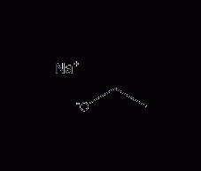 Sodium ethoxide structural formula