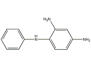 2,4-diaminodiphenylamine structural formula