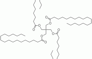 Pentaerythritol stearate structural formula