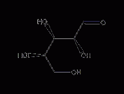 DL-Gum aldose structural formula