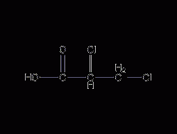 2,3-dichloropropionic acid structural formula