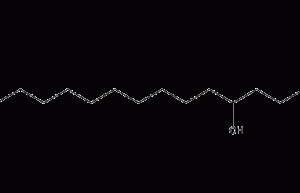 DL-12-Hydroxyoctadecanoic acid methyl ester structural formula