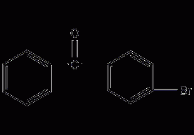 4-bromobenzoylbenzene structural formula