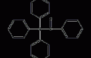 2,2,2-triphenylacetophenone structural formula