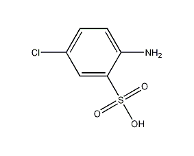 2-amino-5-chlorobenzenesulfonic acid structural formula